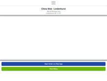 Tablet Screenshot of chinawoklindenhurst.com